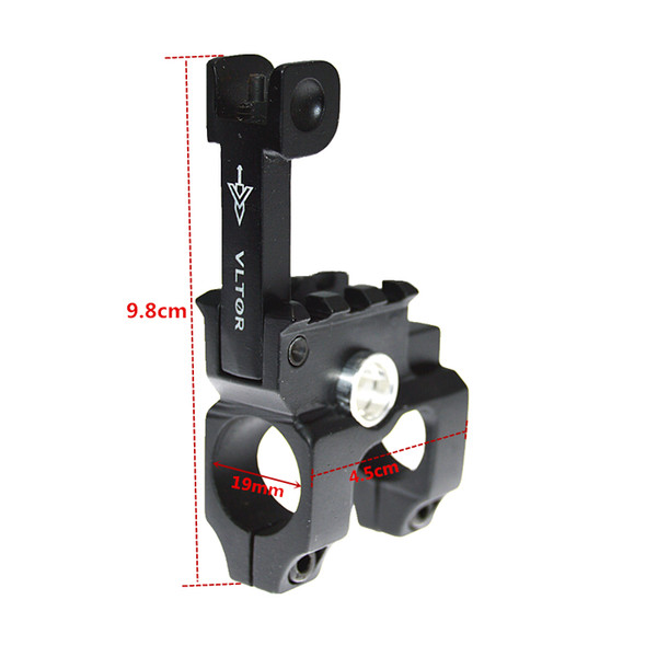 Wholesale- front folding sight tower QD quick release sling ring base