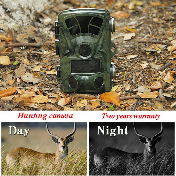 12MP 720P Hunting Camera Waterproof Wild Trail Camera Infrared Night Vision Animal Observation Recorder Camera Hunter Hunting Traps