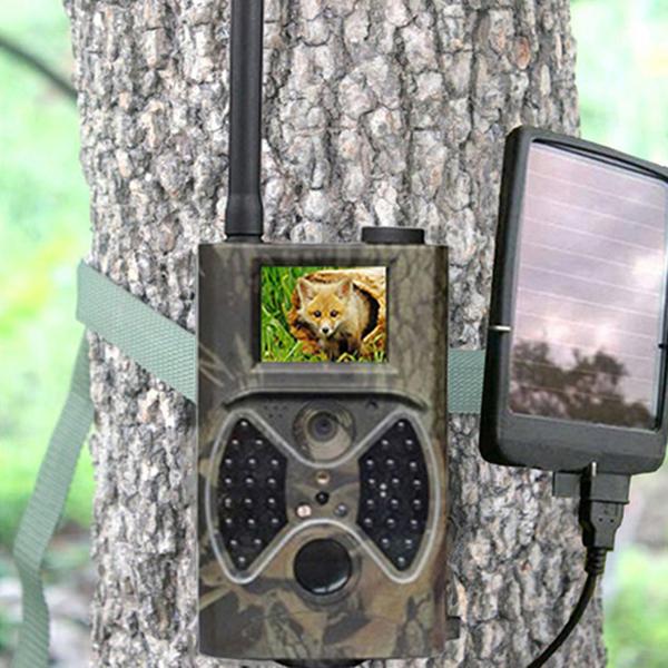 HC-300M Trail Hunting Camera Photo Trap MMS SMS GSM GPRS 12MP HD Wild Camouflage Vedio Game Cameras with 36 Pcs IR LEDs