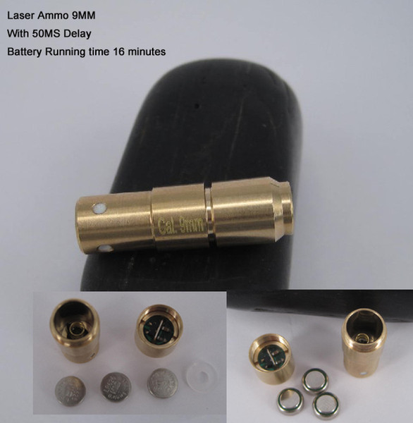 9mm Laser Ammo,Laser Bullet, Laser Cartridge for Dry Fire Training and Shooting Simulation