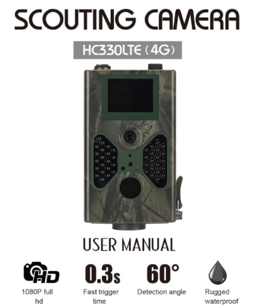 New Trail Camera, 4G/LTE , 16MP HD Video, High Power LEDs&Infrared Boost Tech, 0.3s Trigger Speed, 80' Detect&90' Flash, Easy Setup