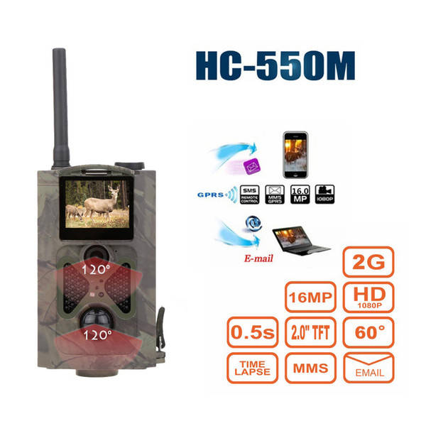 2018 Lixada HC350M HC300M HC550M Hunting Camera 16MP 1080P Video Night Vision GSM MMS GPRS Digital Infrared Hunting Trail Camera