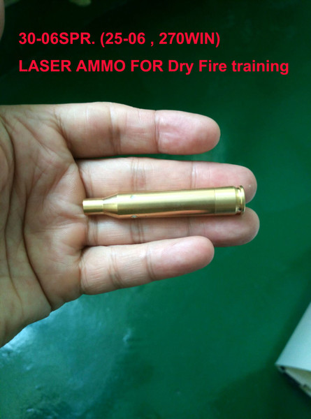 30-06SPR. Laser Ammo,Laser Bullet, Laser Cartridge for Dry Fire training and shooting simulation