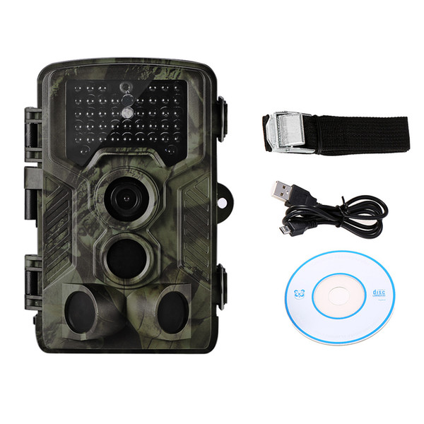 2018 Lixada HC 800A Hunting Camera 12MP 1080P Trail Game Camera Infrared Night Vision Wildlife Scouting Camera with PIR Sensor