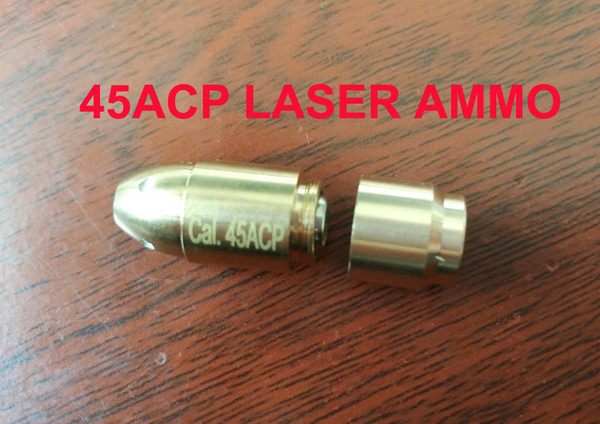 45ACP Laser Ammo,Laser Bullet, Laser Cartridge for Dry Fire training and shooting simulation