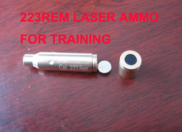 223REM Laser Ammo,Laser Bullet, Laser Cartridge for Dry Fire training and shooting simulation