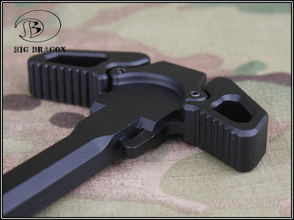 Butterfly style Metal Cocking Handle for WA G&P PTW M4 / M16 Series Airsoft GBB Black