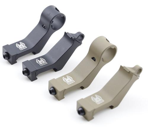 Aluminum GGG Black/Sand Front and Rear Sights