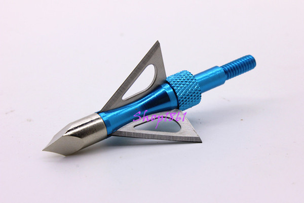 3PCS Ultra Sharp 3-blades Fixed Stainless Blade Hunting Arrow Head Broadheads Archery