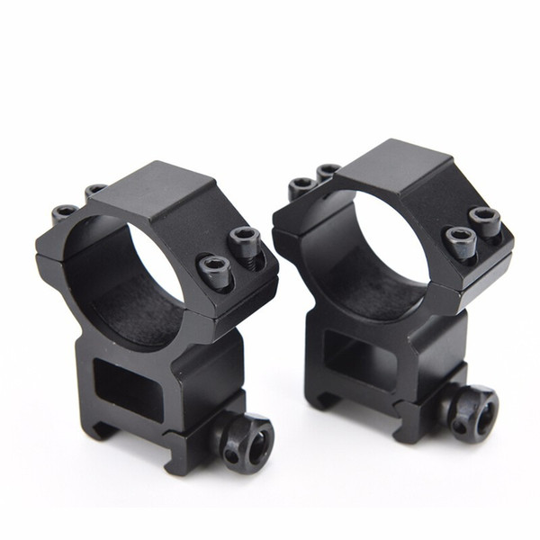 Gun Accessories Optical Sight Bracket Metal Dovetail Rifle Scope Mount Ring Weaver High 20mm Mount Dia 30mm Outdoor Hunting Tool