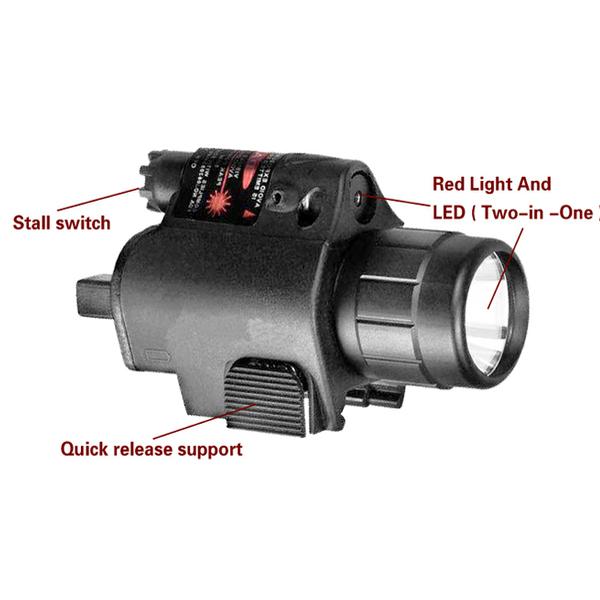 Free Shipping Red Color Hunting Optics Riflescopes Laser Gun Sight For Pistol - JDSD