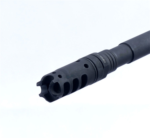 Dragon .308/7.62 Muzzle Brake Pressure Reducer with 5/8-24UNEF Thread Jam Nut Included