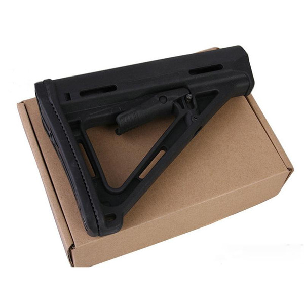 High Quality Tactical Plastic Drop-in Replacement Butt Stock Carbine Stock for M4 M16 AEG Series(black)