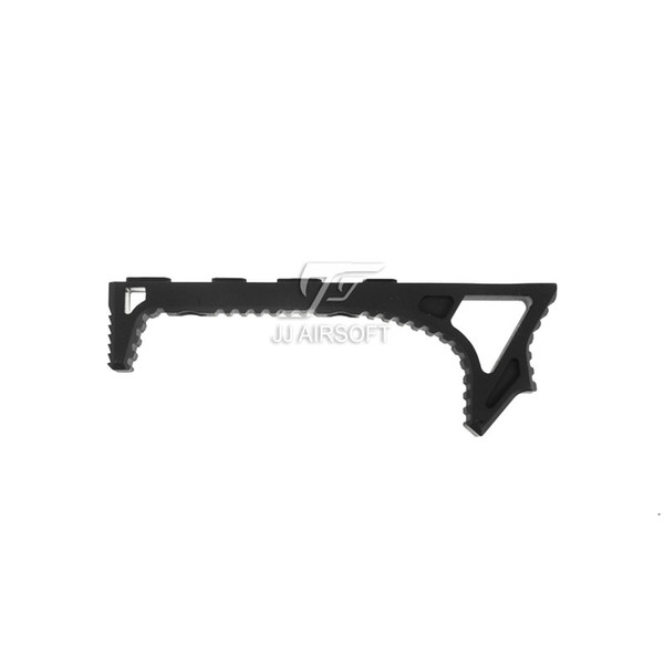 ACI Link Curved Foregrip / Angled Fore Grip Handstop / Hand Stop for M-LOK / MLOK (Black/Red/Tan/Silver)