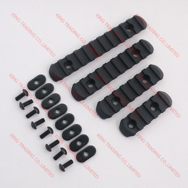 Good Quality 4-Piece Rail Set For MP PTS M-O-E Handguard Black/Dark Earth/Olive Drab(KT3520)