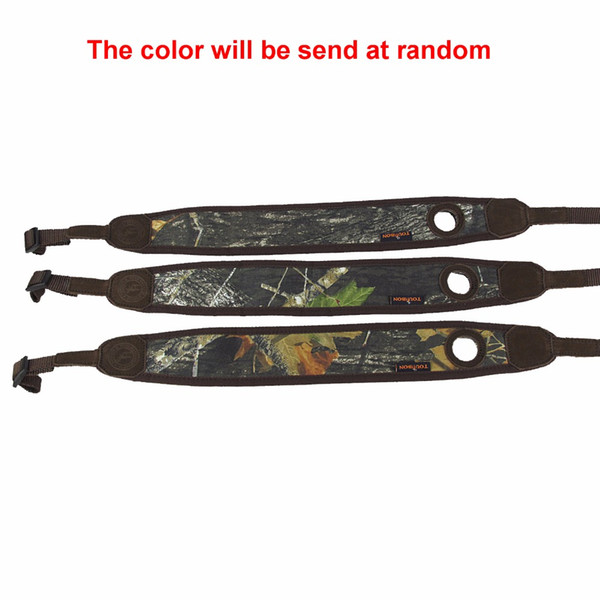 Tourbon Hunting Shooting Adjustable Camo Rifle Sling Strap Neoprene with Thumbhole Hunting Gun Accessories Hot sales