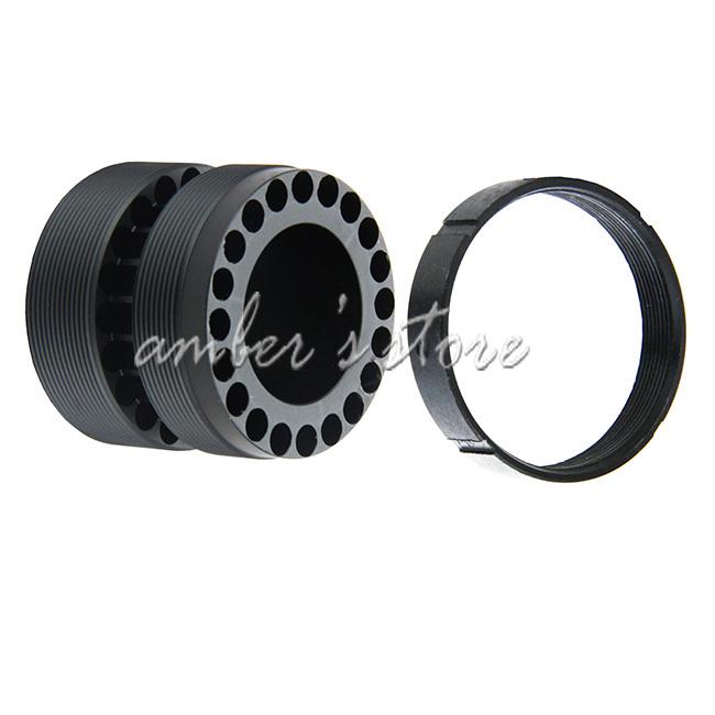 Wholesale-Free Shipping Tactical Free Floating Quad Rail Threaded Barrel Nut for AR 15/.223/5.56 Quadrail+ Jam Ring