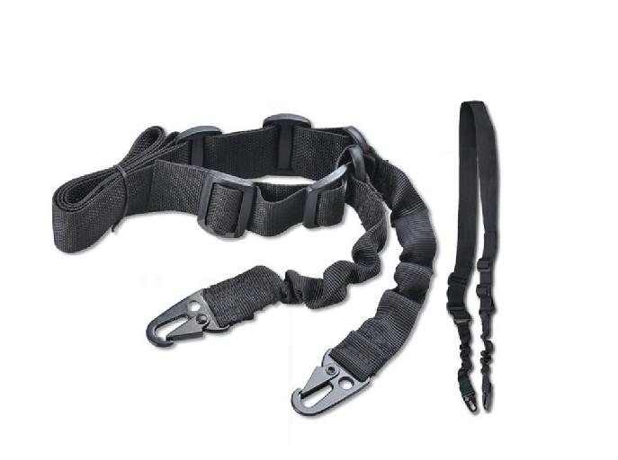 Adjustable Tactical AR15 M4 Tactical 2 Two Point Bungee Sling for Rifle Airsoft