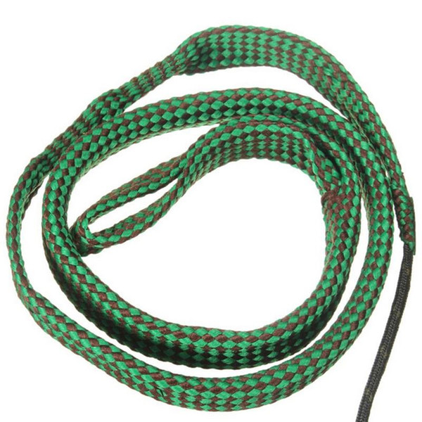 Green Bore Snake Rope 22 Cal 5.56mm 223 Caliber Gun Rifle Cleaning Cord Kit Hunting Gun Accessories 1Pcs