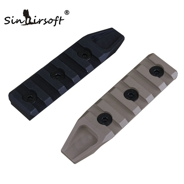 SINAIRSOFT BD 5 slots Picatinny MIL-STD prail panel keymod rail systems for Airsoft URX4.0 handguard rail and All Keymod handguard rails