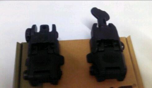 Gen 2 Back-up Sight Front And Rear Folding Sights with box BK DE OD