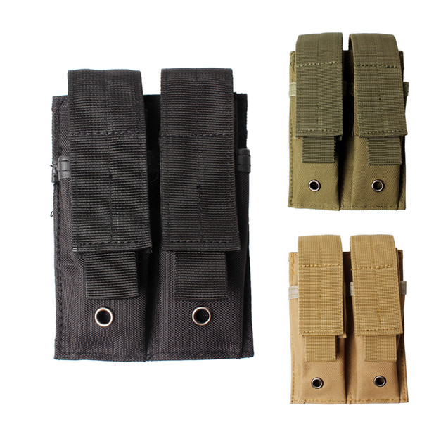 Double Magazine Pouch 1PC Pistol Magazine Mag Pouch for Ruger 22 Mk1 Mk2 Mk3 Browning Buckmark & Similar-H54