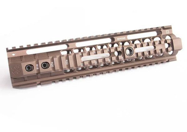 NOVESKE 12.6 inch Handguard Rail System for AEG Coyote Brown