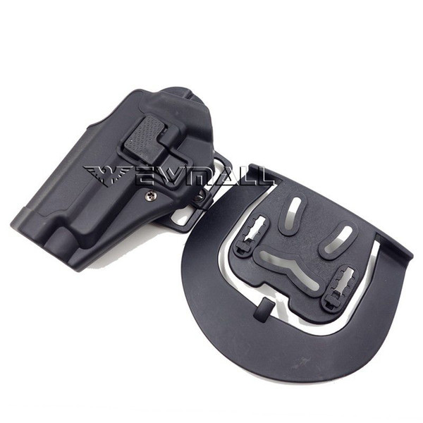 Tactical CQC gun holster Left Handed Waist Paddle Belt Holster for Pistol sig 220/228/229 P226