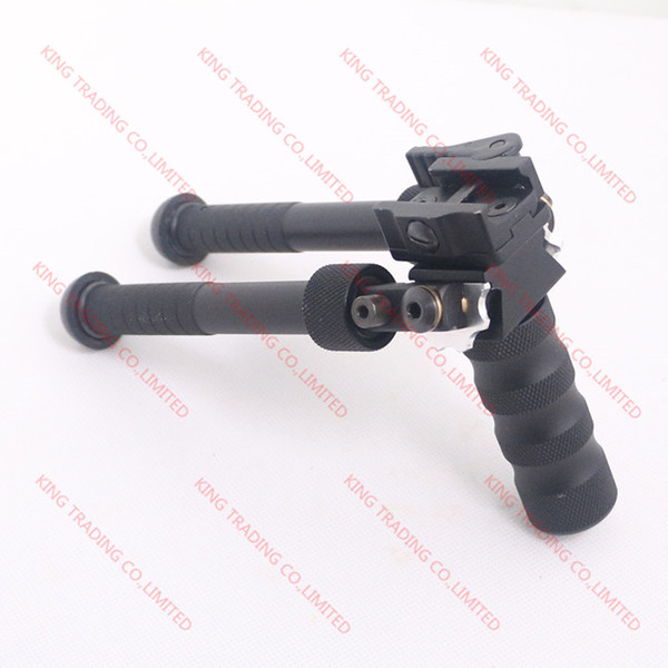 CNC Making BT10-LW17 V8 Atlas 360 degrees Adjustable Precision Bipod With QD Mount And Metal Grip(KT1930)