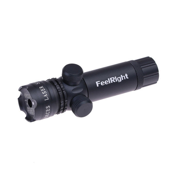 Tactical Green Laser Sight, 532nm Green Dot Rifle Scope Sight w/ Picatinny Rail & Barrel Mount Cap Pressure Switch Laser