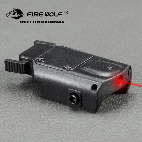 FIRE WOLF New Arrvial Tactical Red Laser Sight Laser Pointer With Switch For Hunting Airsoft Gun