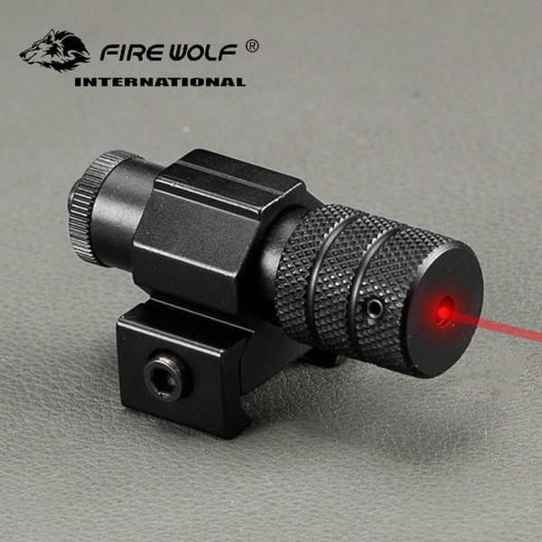 Tactical Mini Red Dot Laser Sight Scope Weaver Picatinny Mount for Gun Rifle Pistol Shot Airsoft Riflescope Hunting