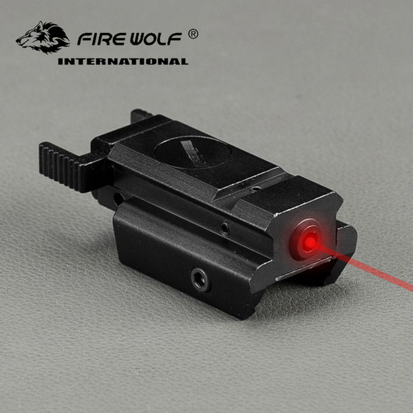 Tactical Gun Laser Sight Hunting Optics Mini Red laser Sight Scope Pistol Airsoft Gun 20mm Rail Use