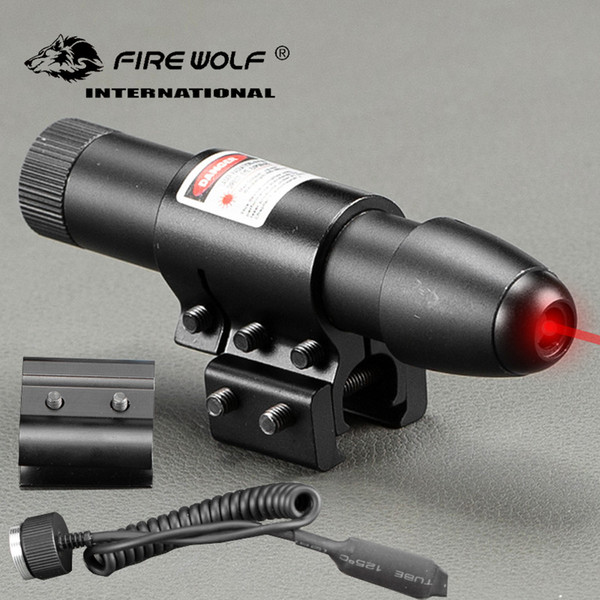 Hunting Laser Red Dot Scope Compact Tactical Red&Green Laser Sight w/ Barrel Mounts & 20mm/11mm Rail Mounts