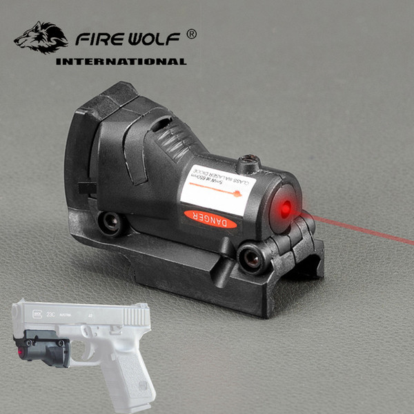 Tactical 5mw Red Laser sight Scope red dot for G17 19 23 22 21 37 31 20 34 35 37 38 Pistol Rifle Airsoft Hunting