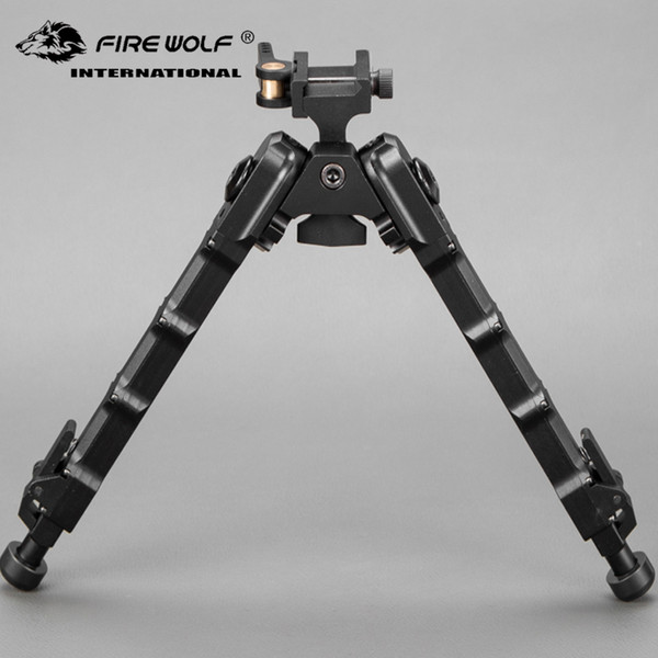 Tactical Hunting Rifle Bipod BR-4 Bolt Action Quick Detach Bipod fit 20mm Picatinny Rail for Rifle Scope