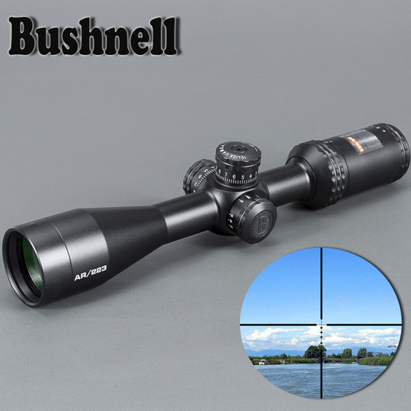 BUSHNELL 3-12X40 AR Optics Drop Zone-223 Reticle Tactical Riflescope With Target Turrets Hunting Scopes For Sniper Rifle