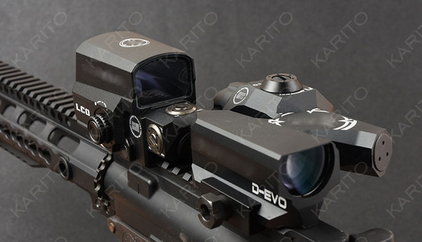 tactical 6x20 optics Rifle Scope D-EVO Dual-Enhanced with LCO Red Dot Sight Reflex Sight Rifle Sight for picatinny mount M3720