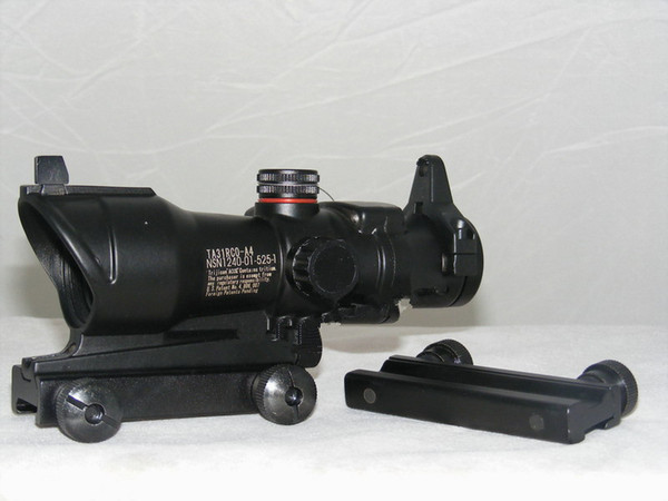 Trijicon ACOG Type 1x32 Red Green Dot Sight Scope With QD Mount 20MM and 11MM for hunting Rifle Scope