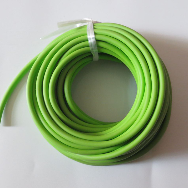 freeshiping green color 10 meters slingshot rubber band green color katapult rubbers used for slingshots shooting