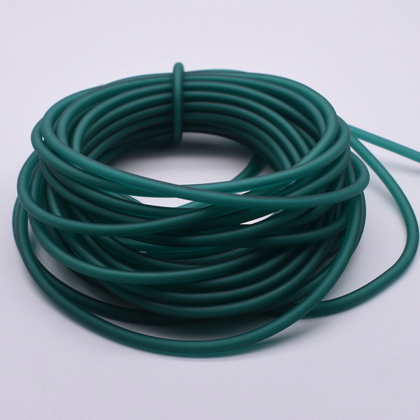 10 Meters 1842 Dark Green Color Catapult Rubber Bands Used for Outdoor Catapult Hunting