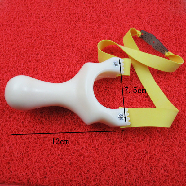 Resin triangulation without tie top flat skin ABS resin flat skin slingshot plastic slingshot outdoor competitive slingshot