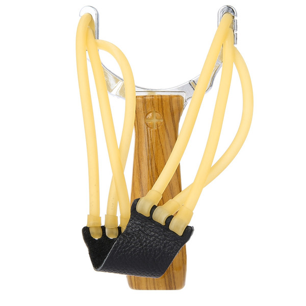 Zinc Alloy Slingshot Powerful Launcher Hunting Catapult Be made of durable materials, can endure thousands of beatings.