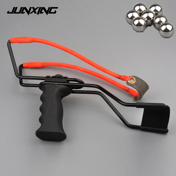 Professional Slingshot Hunting Powerful Catapult Stainless Steel Hunter Aluminium Alloy Sling Shot Caza With Stretching Wrist