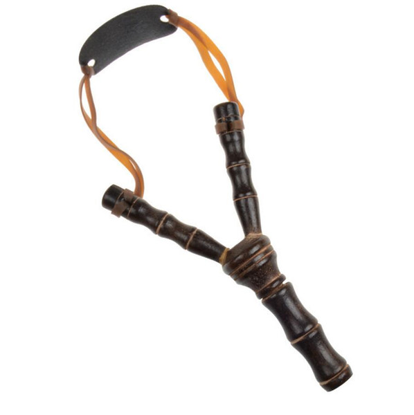 Powerful Sling Shot Bamboo Slingshot Camouflage Catapult Popular Outdoor Hunting Slingshot Hunt Tool Accessories