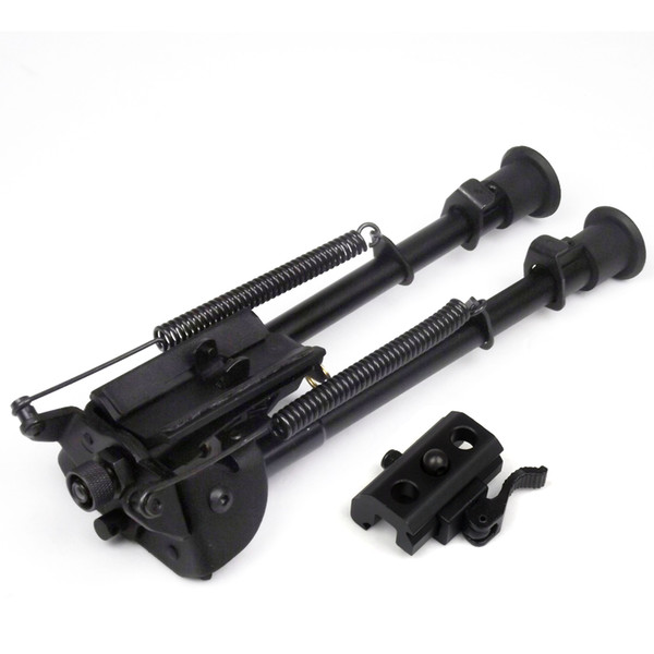 9-13 inch Harris Swivel style bipod with QD adapter picatinny mounted bi-pod for outdoor hunting rifle AR15 pivoting High quality