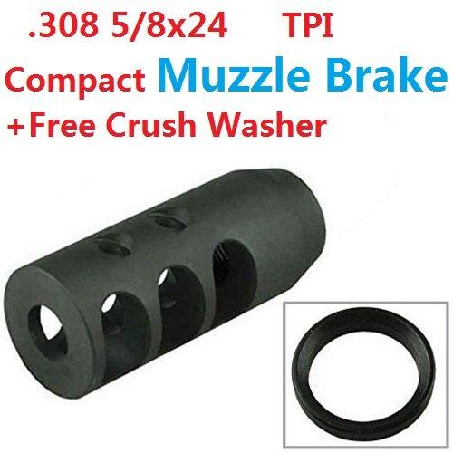 Hot Sell AR15 308 5/8X24 Thread Steel Magnesium Phosphate Finished Muzzle Device Brake Break