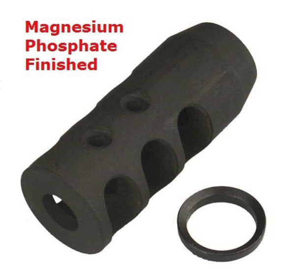 Hot Sell AR15 223/5.56 1/2X28 Thread Steel Magnesium Phosphate Finished Muzzle Device Brake Break