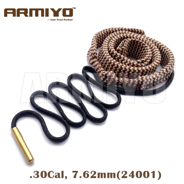 Armiyo Bore Snake .30Cal .32 Cal 7.62mm Gun Barrel Cleaner Pistol Cleaning Sling 24001 Hunting Shooting Accessories