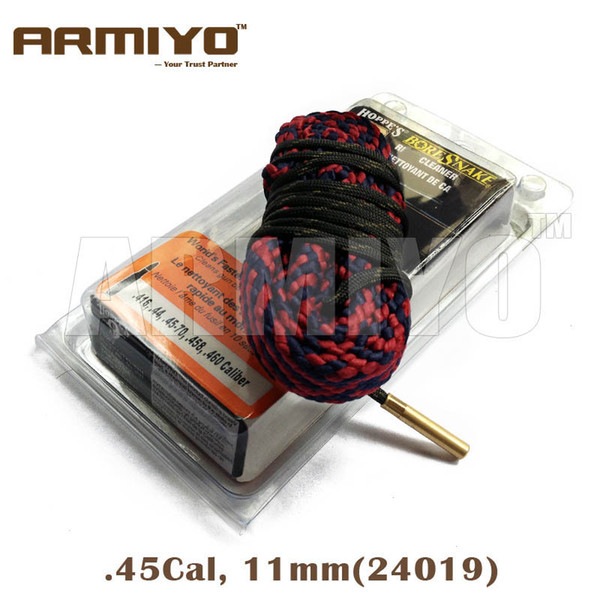 Armiyo Bore Snake Hoppe's 9 Boresnake .416,.44,.45-70,.458,.460 Cal Gun Barrel Cleaning Kit Rifle Cleaner 24019 Shooting Hunting